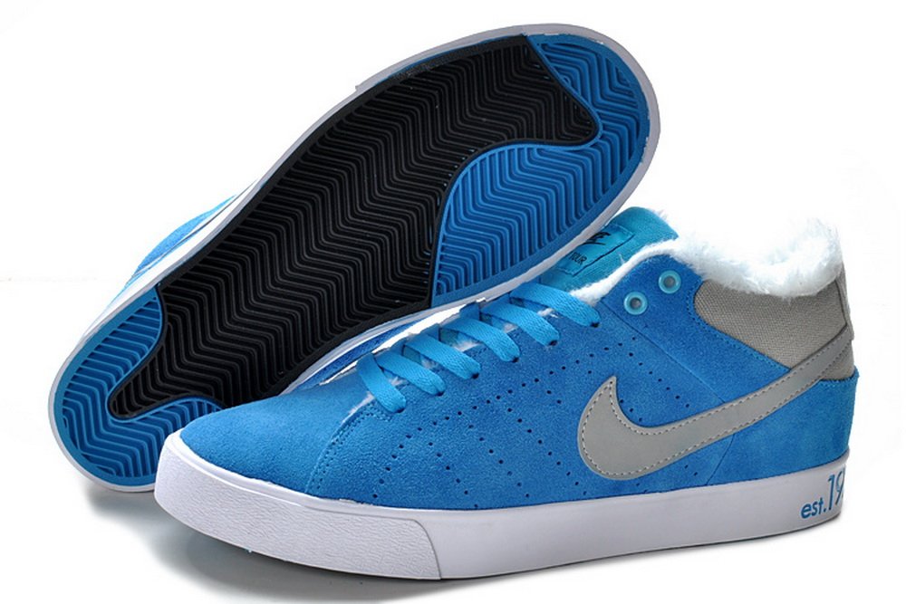 nike 耐克 1972反毛皮休闲运动鞋 高中低帮板鞋9008-08 加绒中帮水清